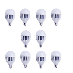 Giá bán Bộ 10 bóng đèn LED búp 12W (Trắng)