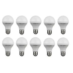 Giá bán Bộ 10 bóng đèn LED búp 7W (Vàng)