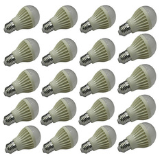 Giá bán Bộ 20 bóng đèn led búp nhựa 5w