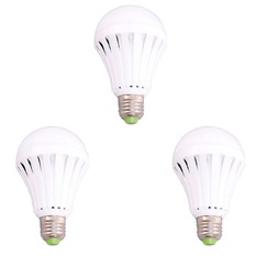 Giá bán Bộ 3 bóng đèn LED tích điện thông minh 7W (Trắng)