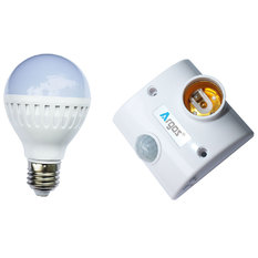 Giá bán Bộ đuôi đèn cảm biến chuyển động và bóng led bub 7W ánh sáng trắng TR02-PR (Trắng)