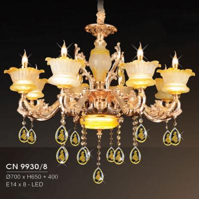 Đèn chùm pha lê trang trí mẫu mới hiện đại siêu đẹp HFCN-9930/8