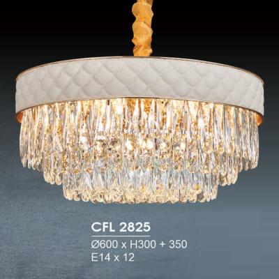 Đèn chùm pha lê trang trí mẫu mới siêu đẹp HFCFL-2825/12