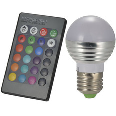 Giá bán Đèn led nhiều màu có remote Rinos RN3WRGB