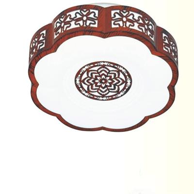 Đèn Mâm Gỗ Ốp Trần 021