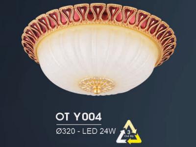Đèn ốp trần hiện đại trang trí siêu đẹp OT-Y004 phi 320