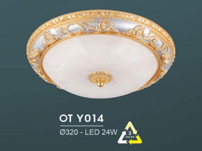 Đèn ốp trần hiện đại trang trí siêu đẹp OT-Y014 phi 320