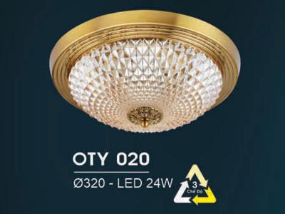 Đèn ốp trần hiện đại trang trí siêu đẹp OT-Y020 phi 320