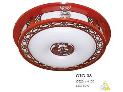 Đèn ốp trần hiện đại trang trí siêu đẹp OTG-03