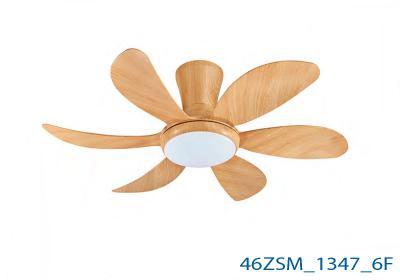 Đèn Quạt Cổ Điển Cánh Gỗ TH-1347A_6F