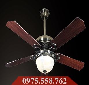 Đèn Quạt Trần Cánh Gỗ 1
