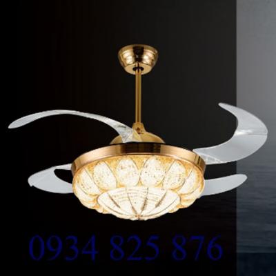 Đèn quạt trần cánh nhựa