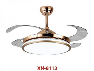 Đèn Quạt Trần Cánh Xếp 3 Chế Độ XN-8113