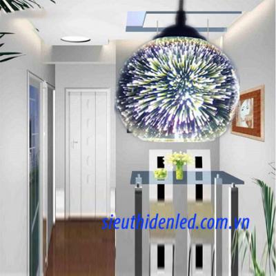 Đèn thả trang trí 3D-DLT49