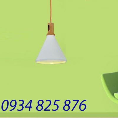 Đèn Thả Trang Trí Đầu Gỗ-LT077B