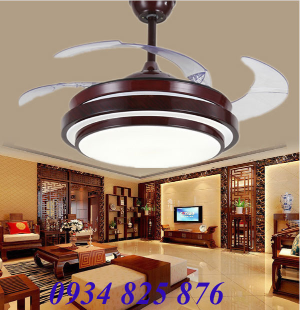 Đèn Quạt Trần Hiện Đại-HL8009